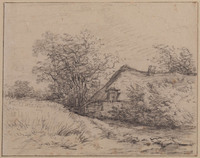 Y 023
<br/>
Duinlandschap met huisje
<br/>
<em>Hulswit, Jan (1766-1822)</em>